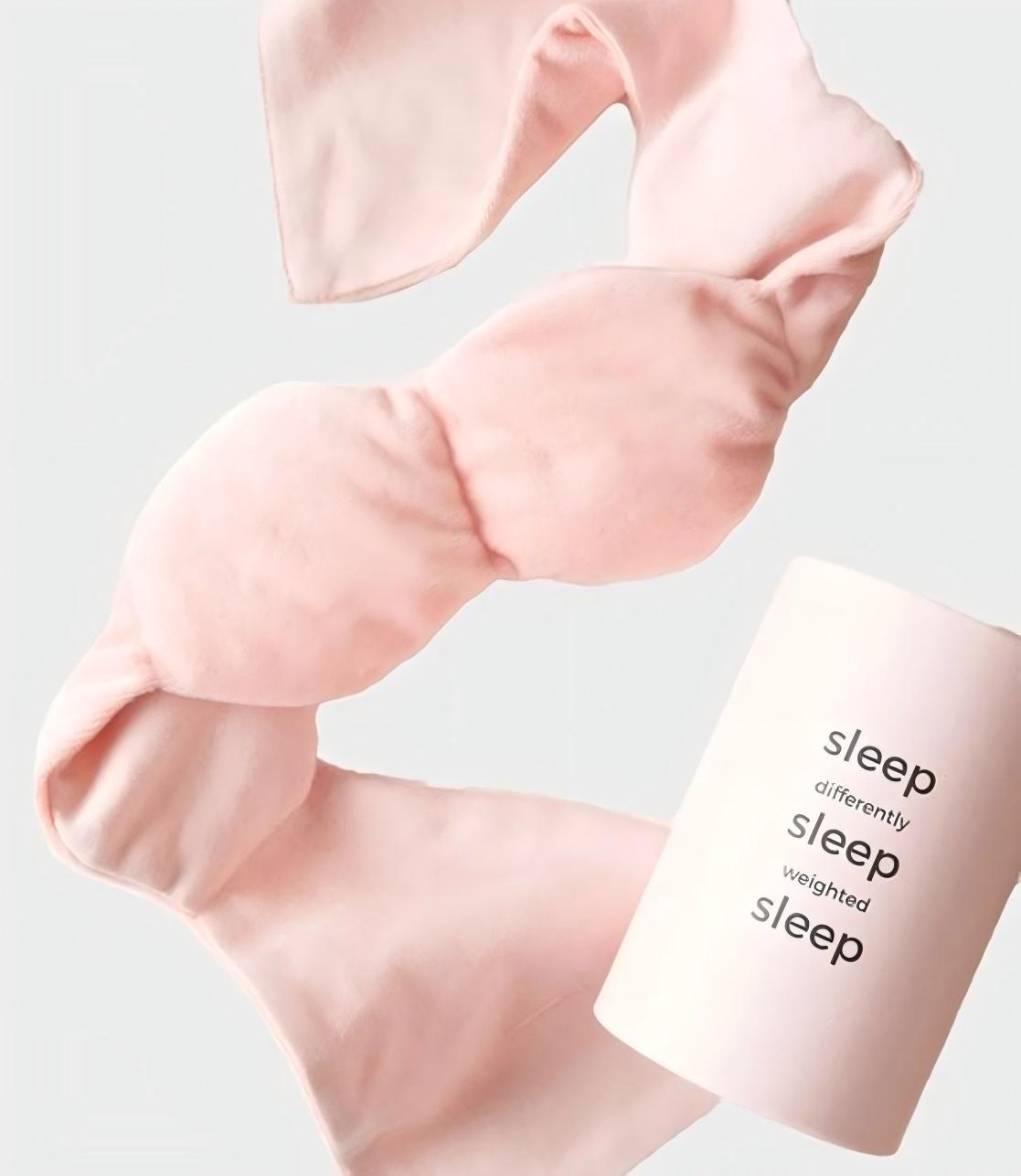 Masque de sommeil lesté