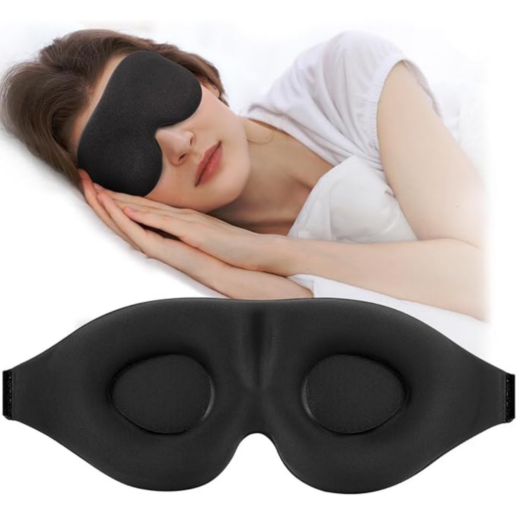 3D Contoured Sleep Mask