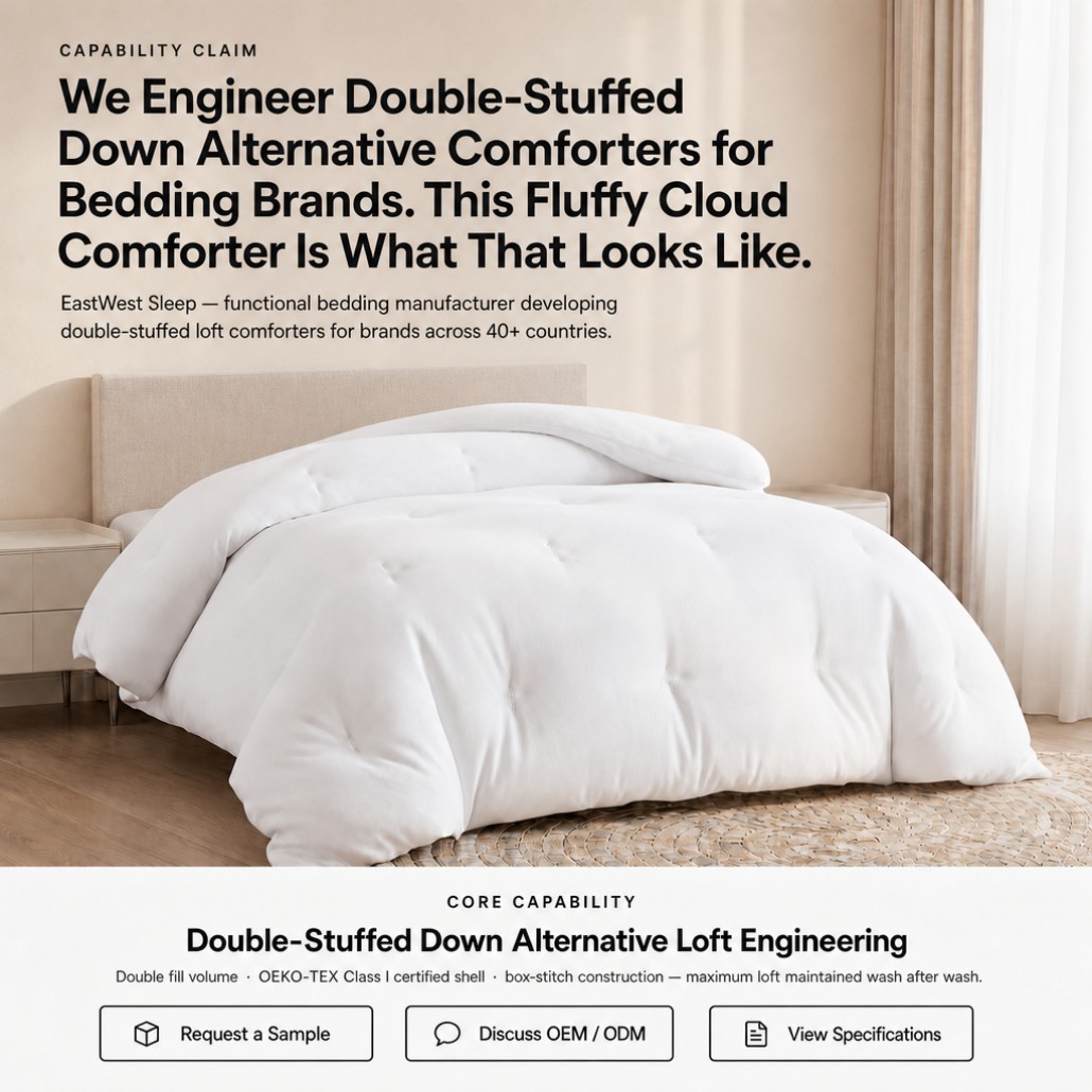 down alternative comforter