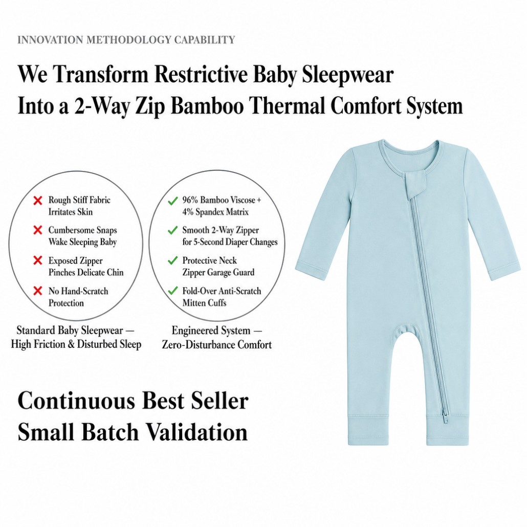 bamboo fiber baby romper